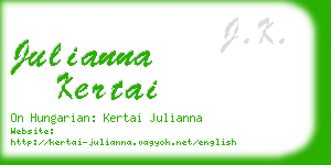 julianna kertai business card